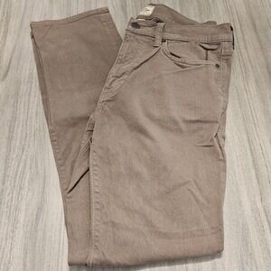 J Crew 770 Jeans Mens 31x30 Brown Straight Dark Wash Denim Fair Trade Normcore